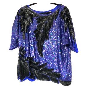 Vintage Sequin Top